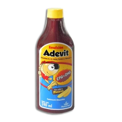 EMULSION ADEVIT SABOR PLATANO C/240 ML