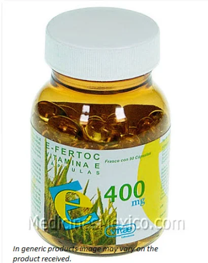 Vitamin E Generic 400 mg 90 Caps