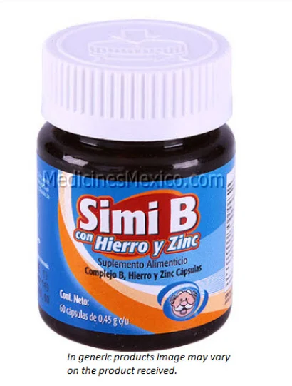 Vitamin Complex B Generic  60 tabs