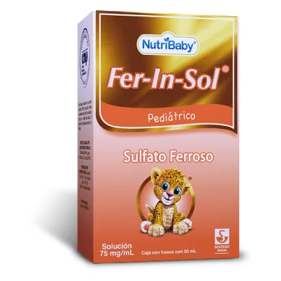 FER-IN-SOL PED 75MG 50ML