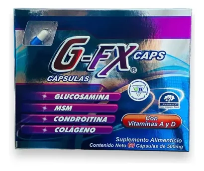 G-FX CAPS  C/60CAPS DE 500 MG