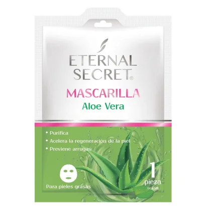 MASC FACIAL ALOE V ETERNAL SECRET 10PZA