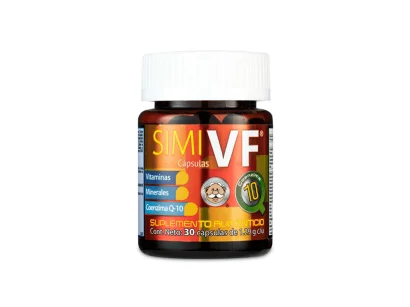 Simi VF Suplemento Alimenticio Q10 1.29g C/U 30 Cápsula